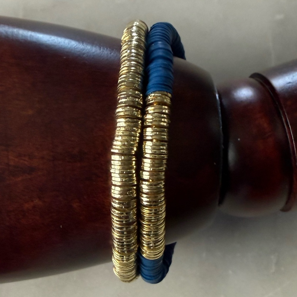 B.b. Lila Disc Bracelets NEW